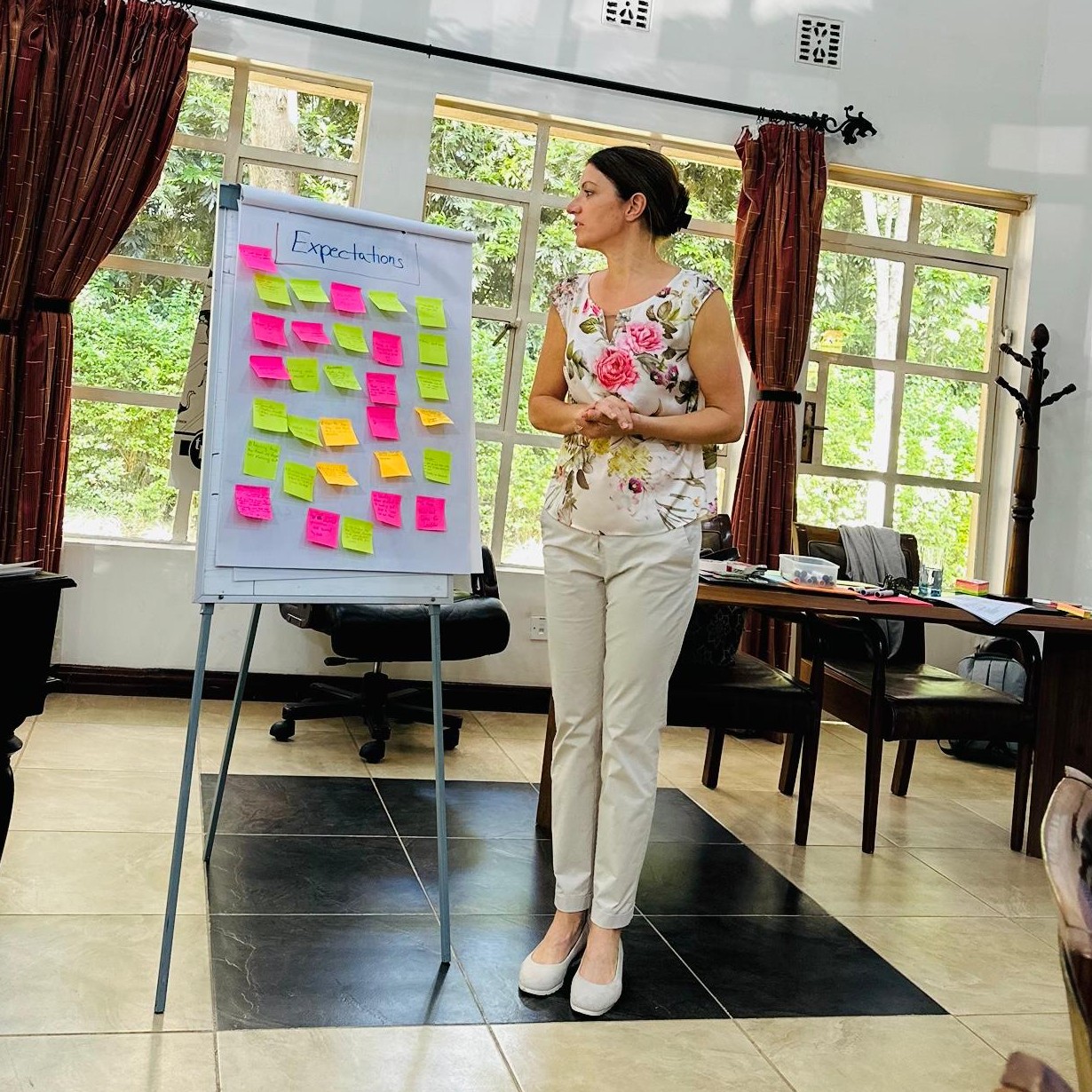 Aquay Tina Eisele facilitation of workshop
